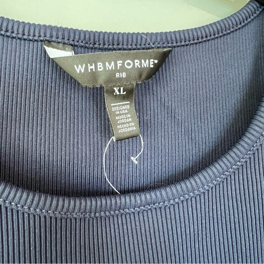 FORME Navy Blue Tank Top - Picture 2 of 3